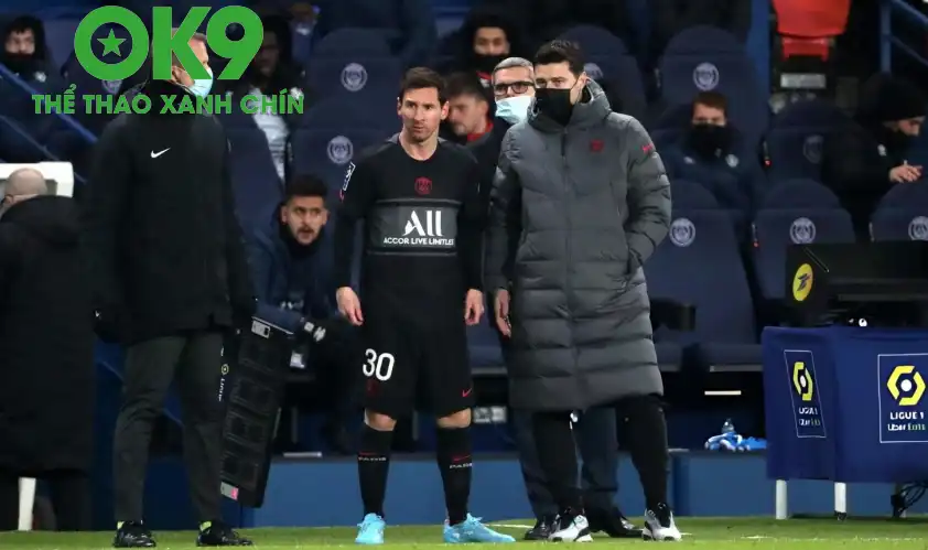 Pochettino từng có thời gian làm việc với Lionel Messi tại PSG