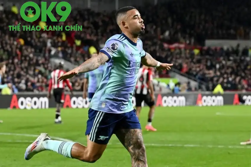 Gabriel Jesus được đánh giá là cầu thủ có kỹ thuật hay bậc nhất của Arsenal.
